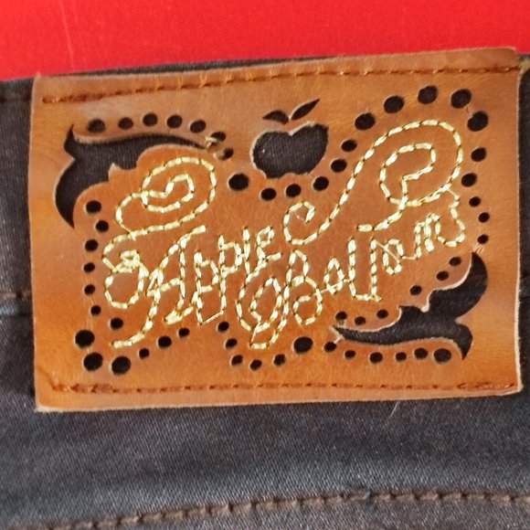 Apple Bottoms jeans brown women's size 24 - Picture 10 of 14